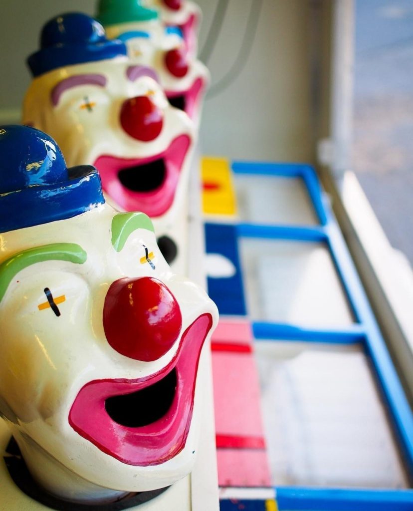 LAUGHING CLOWNS – Bills Amusements : Amusement Rides for Hire